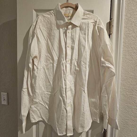 Michael Kors White Button Down Shirt - Picture 1 of 6
